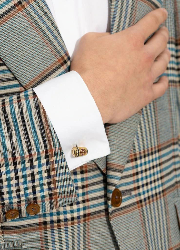 商品Paul Smith|Logo-engraved cufflinks,价格¥1219,第2张图片详细描述