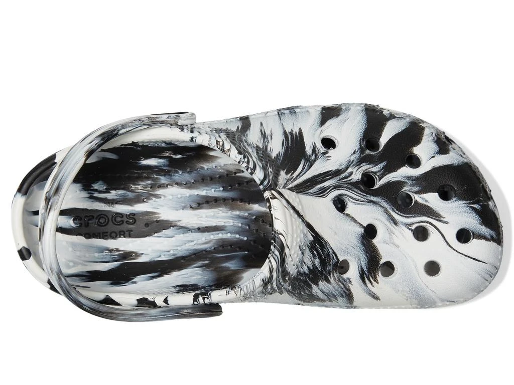商品Crocs|Classic Marbled Tie-Dye Clog (Little Kid/Big Kid),价格¥272,第2张图片详细描述