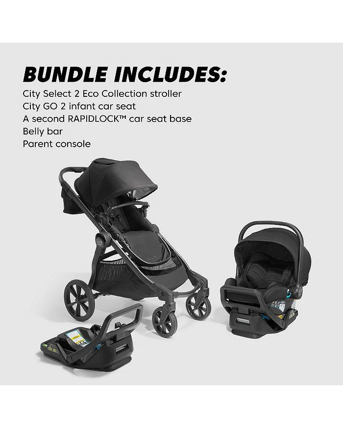 商品Baby Jogger|City Select® 2 Travel System, Eco Collection,价格¥9717,第2张图片详细描述