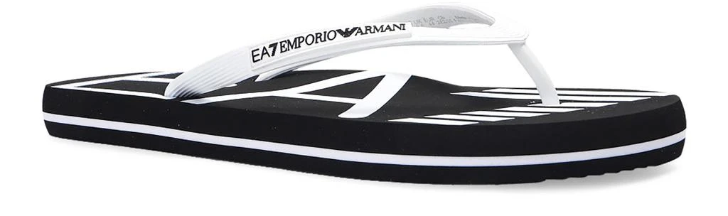 商品Emporio Armani|徽标橡胶拖鞋,价格¥343,第3张图片详细描述