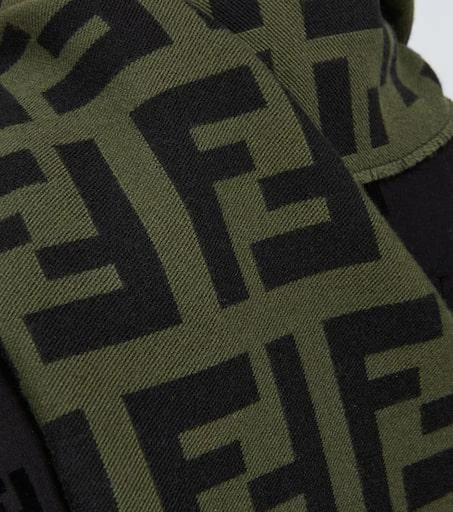 商品Fendi|FF wool and silk scarf,价格¥3385,第3张图片详细描述