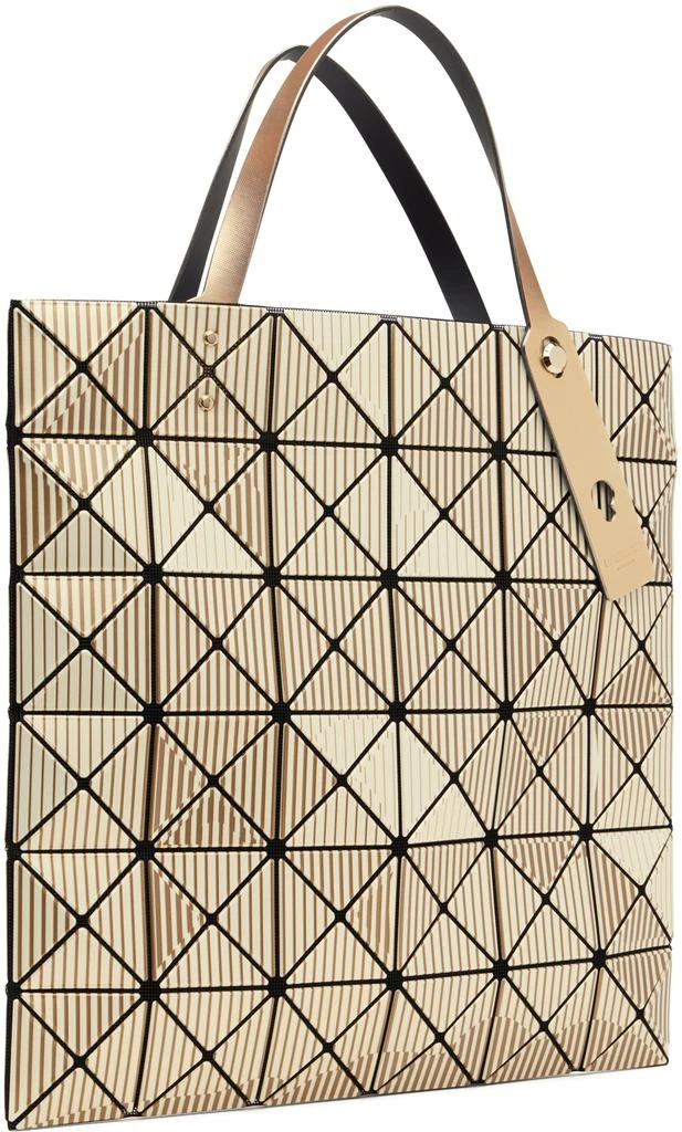 商品Issey Miyake|Gold & Beige Streak Tote,价格¥4506,第2张图片详细描述