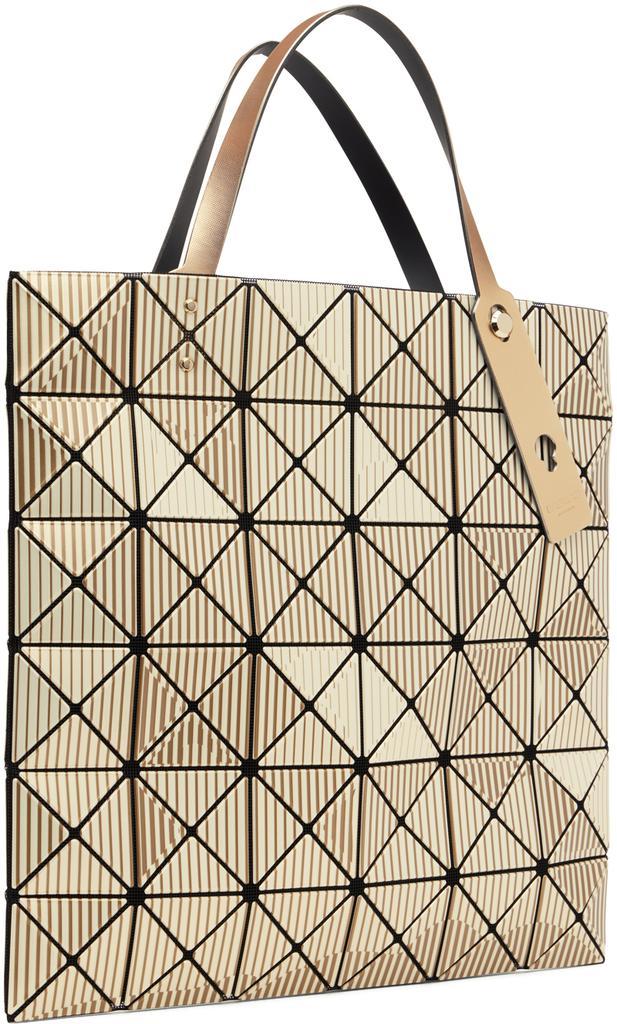 商品Issey Miyake|Gold & Beige Streak Tote,价格¥5626,第4张图片详细描述