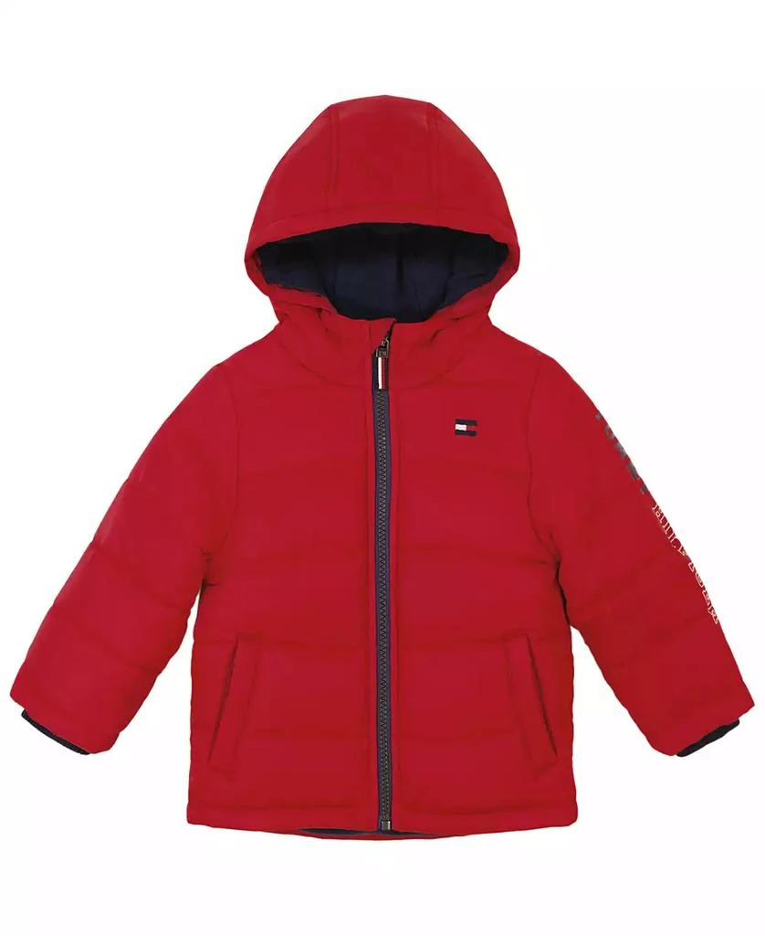 商品Tommy Hilfiger|Baby Boys Sleeve Logo Puffer Jacket,价格¥431,第1张图片