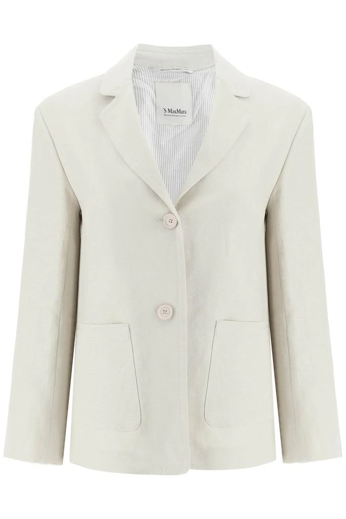 商品Max Mara|'socrate' linen blazer,价格¥1781,第1张图片