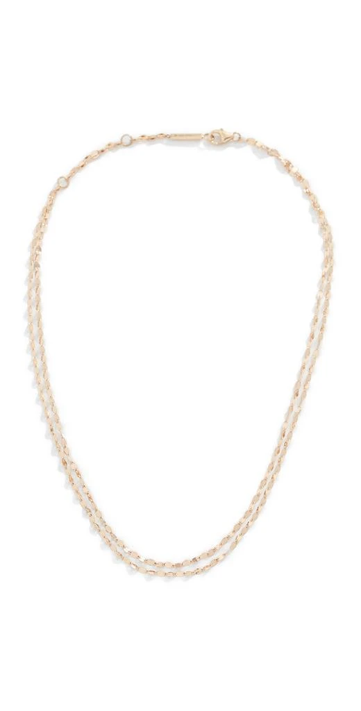 商品LANA|LANA 14K 双股短项链,价格¥4774,第1张图片