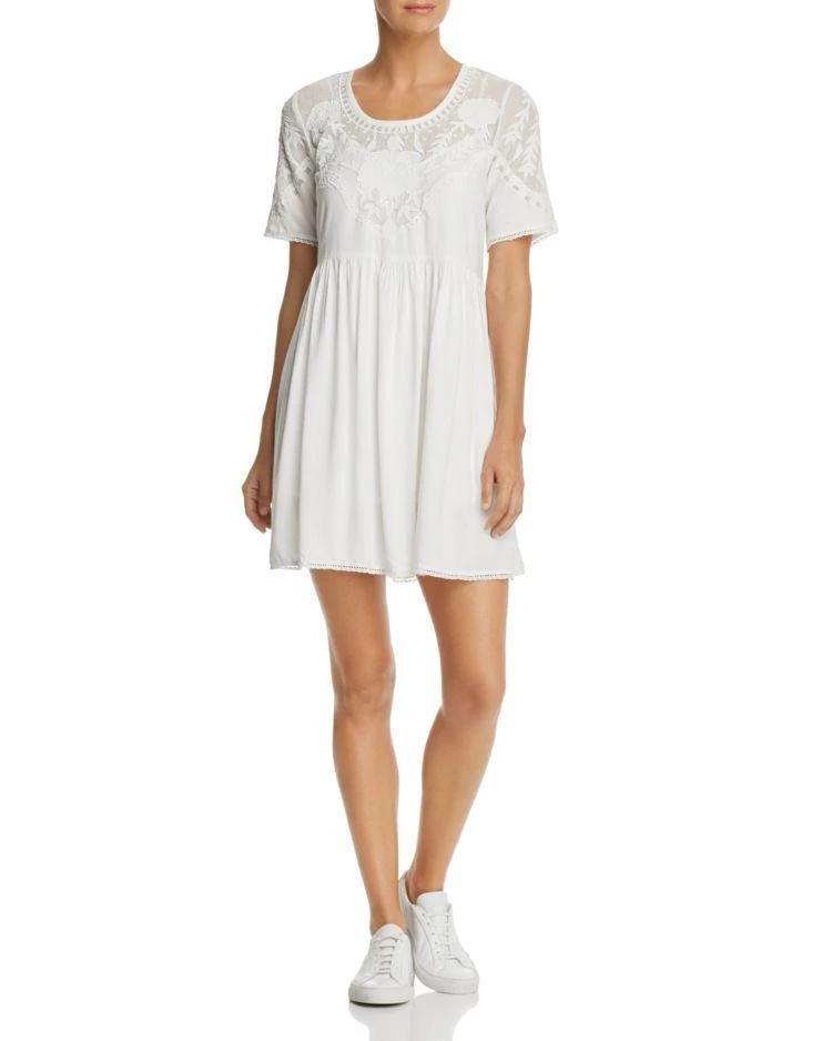 商品French Connection|FRENCH CONNECTION Shannon Lace-Detail Dress,价格¥664,第1张图片