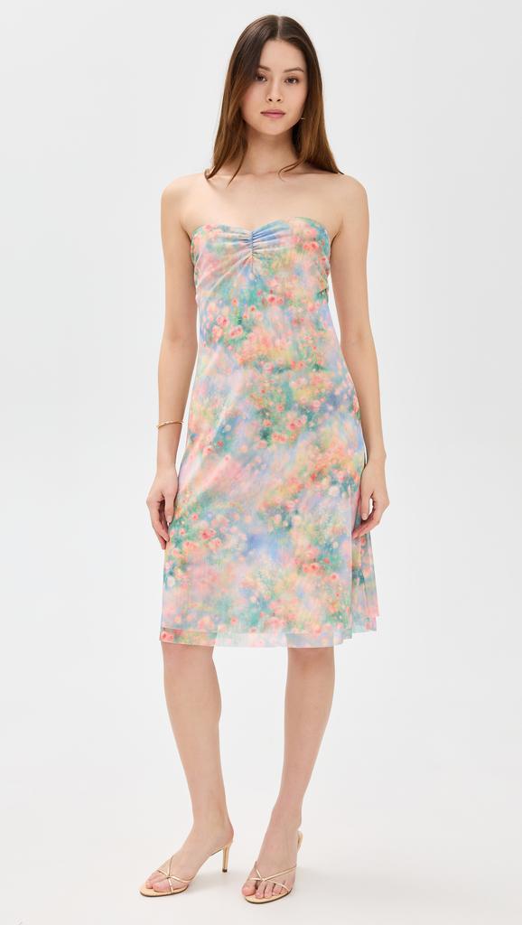 halter top green dress Veronica Beard Izaren Halter Maxi Dress | Cactus