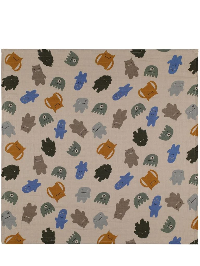 商品Liewood|Set Of 2 Organic Muslin Cotton Blankets,价格¥70,第1张图片详细描述