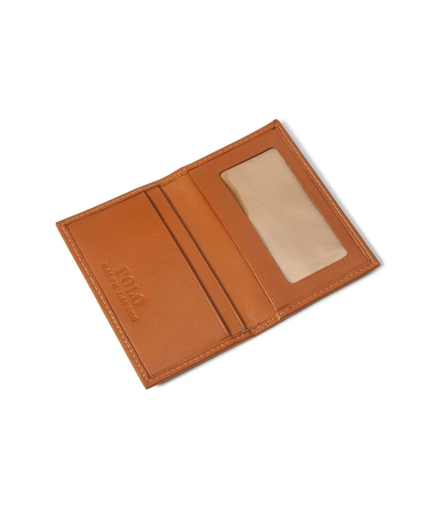 商品Ralph Lauren|Burnished Slim Card Case w/ ID,价格¥367,第3张图片详细描述