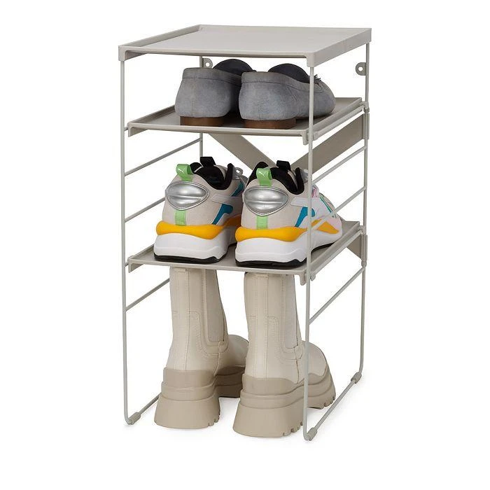 Level Adjustable Shoe Rack, Stores 4 Pairs 商品