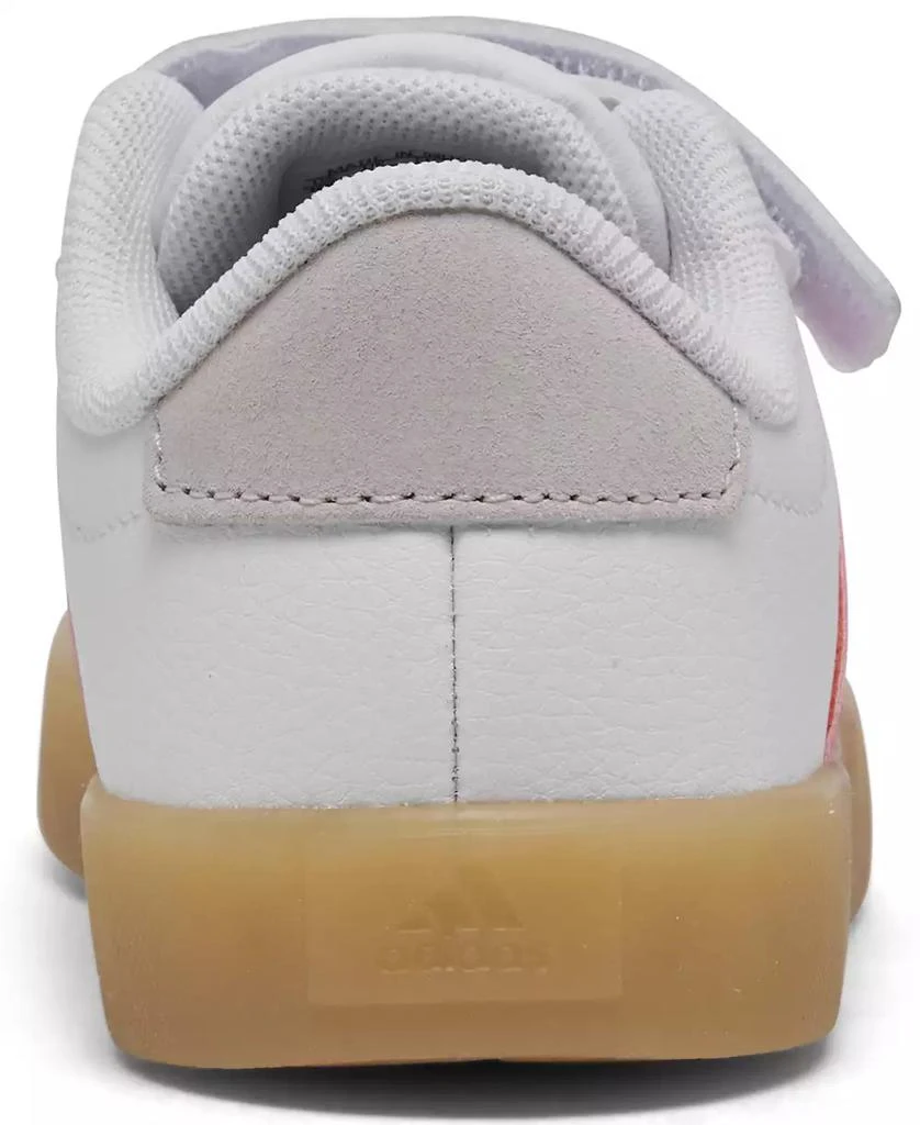 商品Adidas|Toddler Girls VL Court 3.0 Fastening Strap Casual Sneakers from Finish Line,价格¥380,第2张图片详细描述