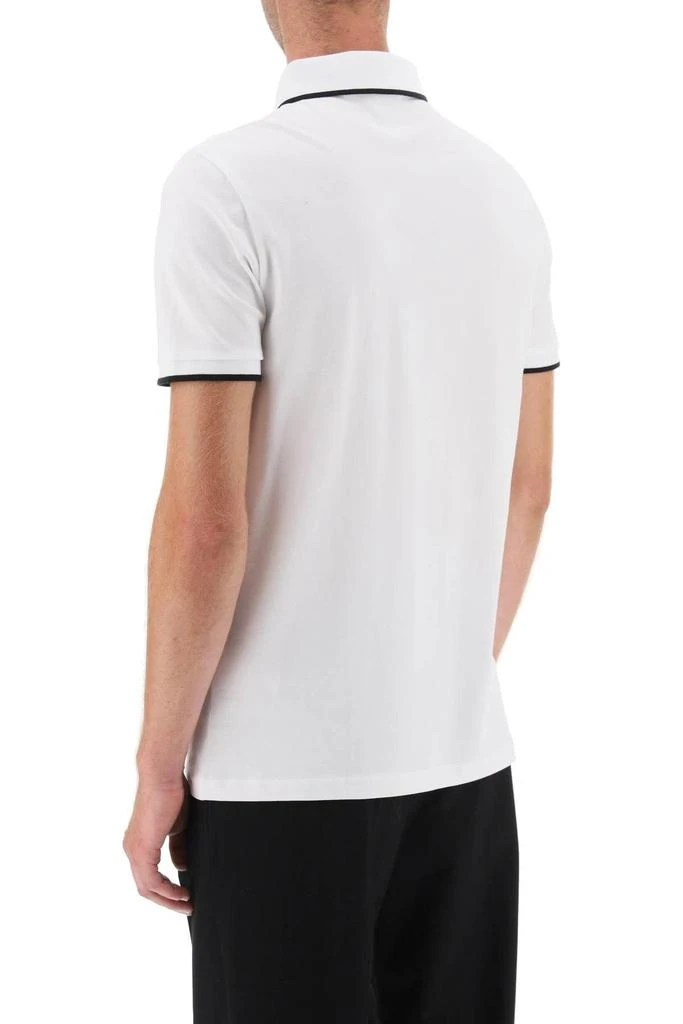 商品Hugo Boss|Passertip slim fit polo shirt in cotton piqué,价格¥317,第4张图片详细描述
