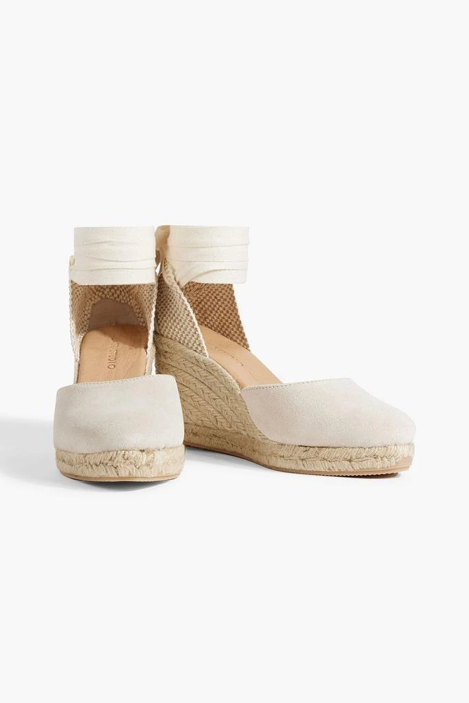 商品LAST STUDIO|Leda suede wedge espadrilles,价格¥440,第2张图片详细描述