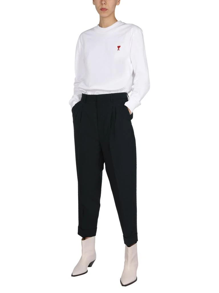 商品AMI|Ami Paris CARROT FIT PANTS,价格¥2454,第1张图片