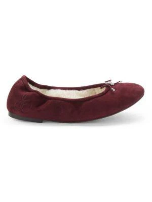 商品Sam Edelman|Felicia Faux Shearling Suede Ballet Flats,价格¥240,第1张图片