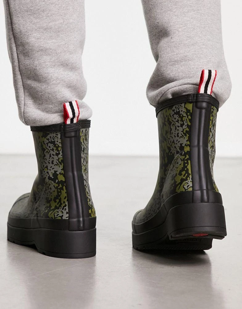 商品Hunter|Hunter play short boots in camo,价格¥641,第2张图片详细描述