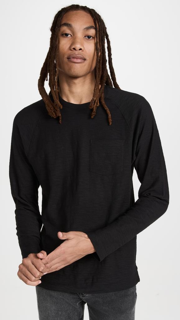 商品Vince|Vince Long Sleeve Pocket Crew Tee,价格¥859,第4张图片详细描述