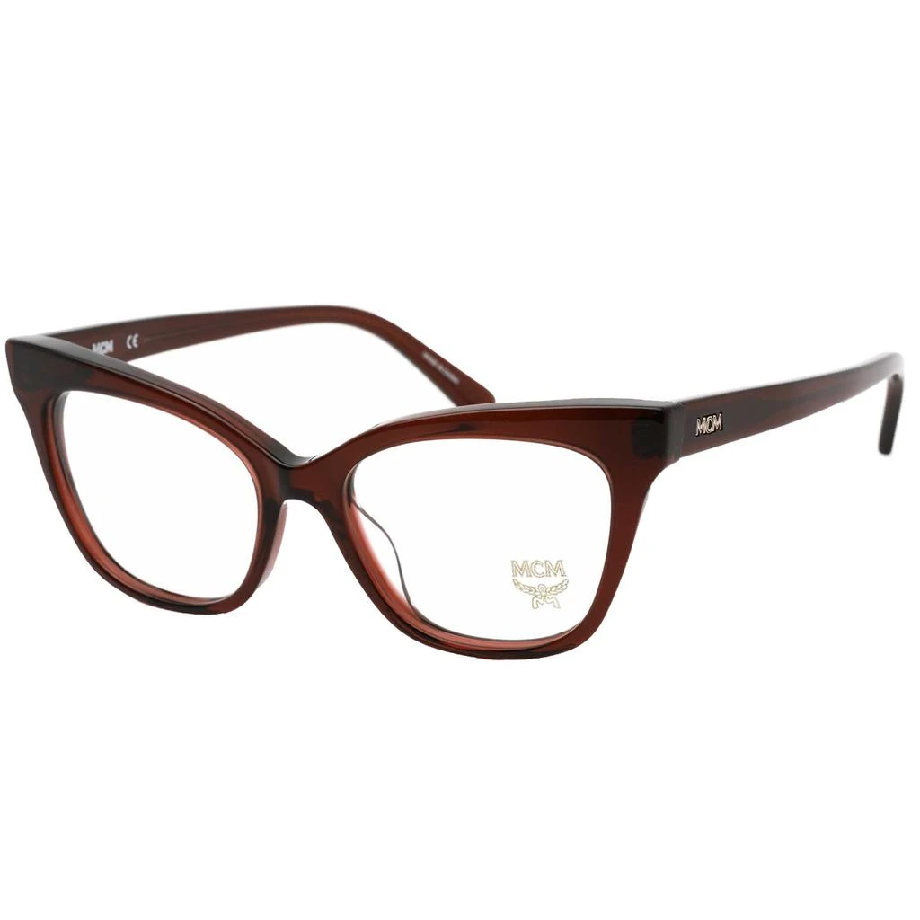 商品MCM|MCM Women's Eyeglasses - Red Cat Eye Full-Rim Acetate Frame Clear Lens | MCM2720 615,价格¥387,第1张图片