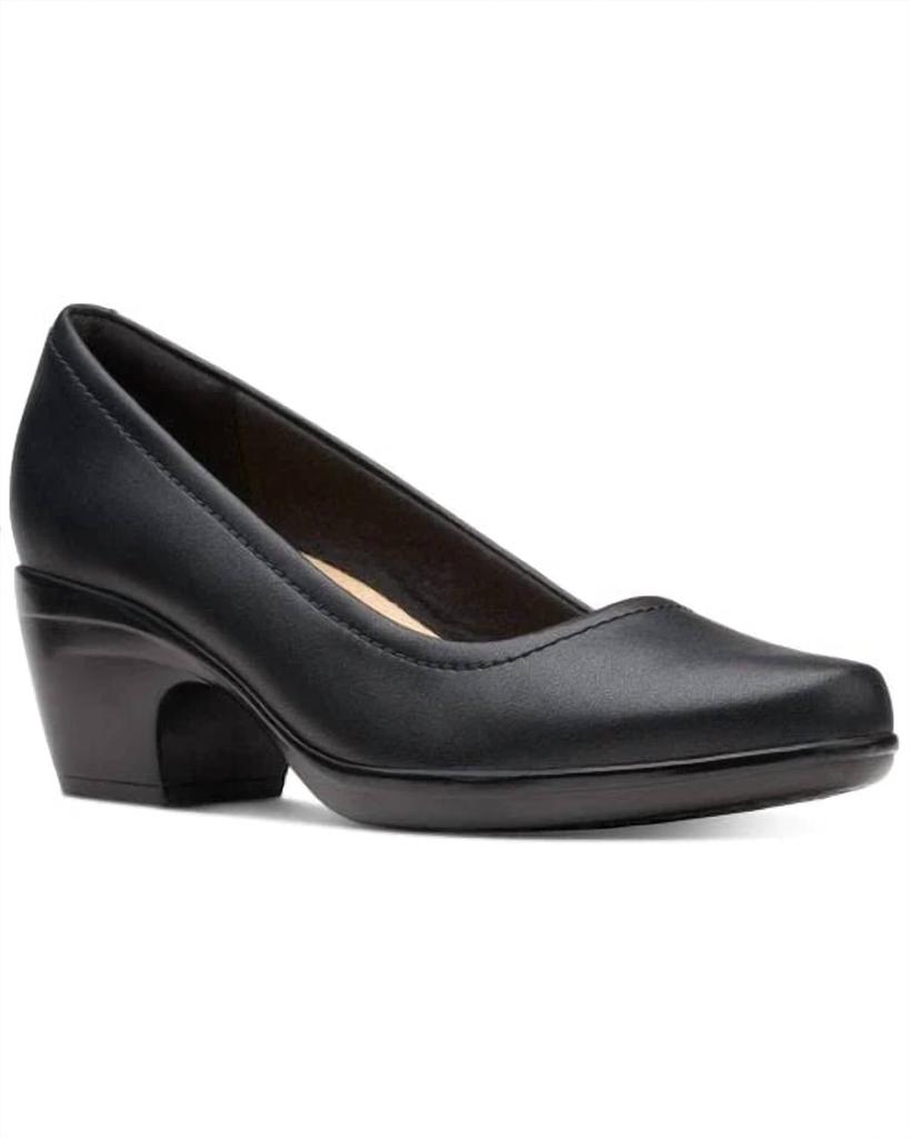 Emily Belle Damenpumps aus schwarzem Leder image 2