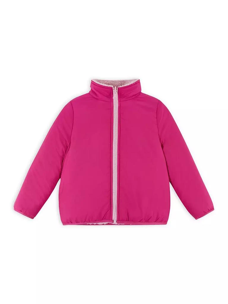 商品Andy & Evan|Little Girl's Reversible Fleece Jacket,价格¥445,第4张图片详细描述