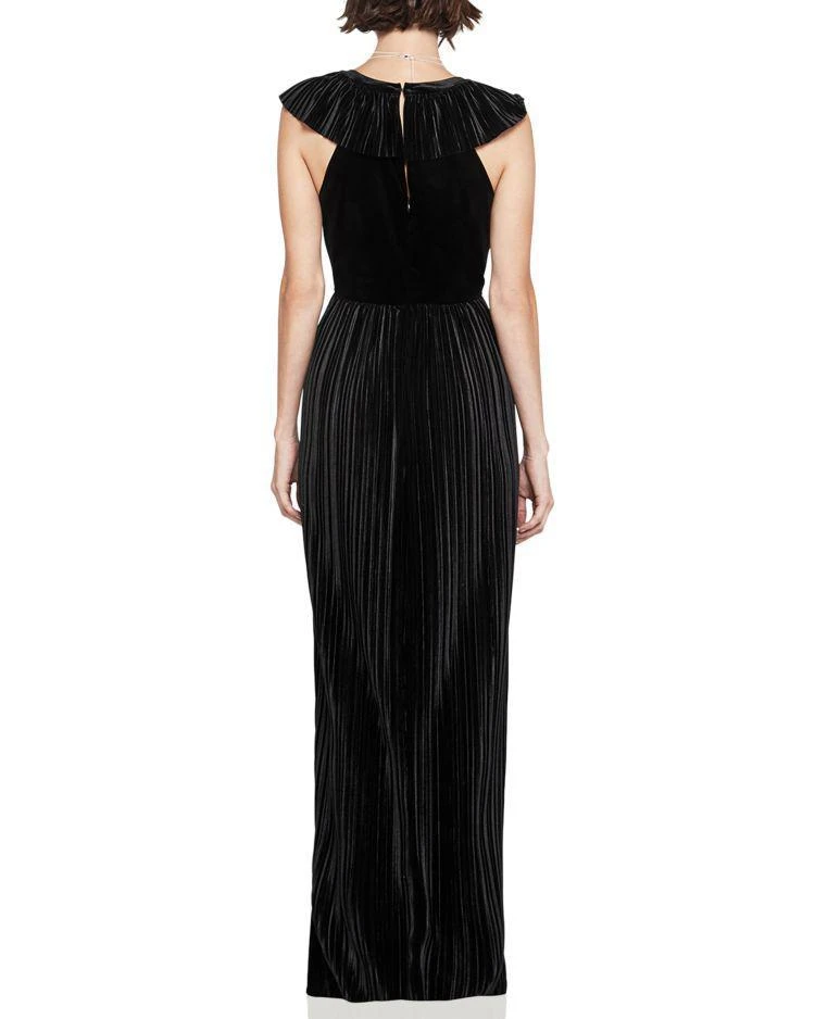 商品BCBG|Pleated Velvet Maxi Dress,价格¥187,第2张图片详细描述