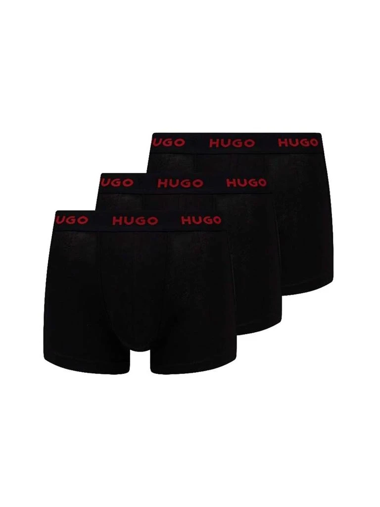 商品Hugo Boss|Hugo Boss Logo-Waistband 3-Pack Boxers,价格¥241,第1张图片