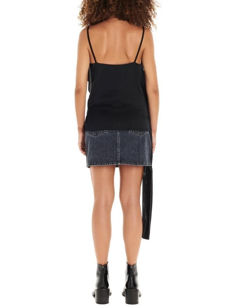 商品Helmut Lang|Helmut Lang Draped Pleated Slip Top,价格¥1519,第2张图片详细描述