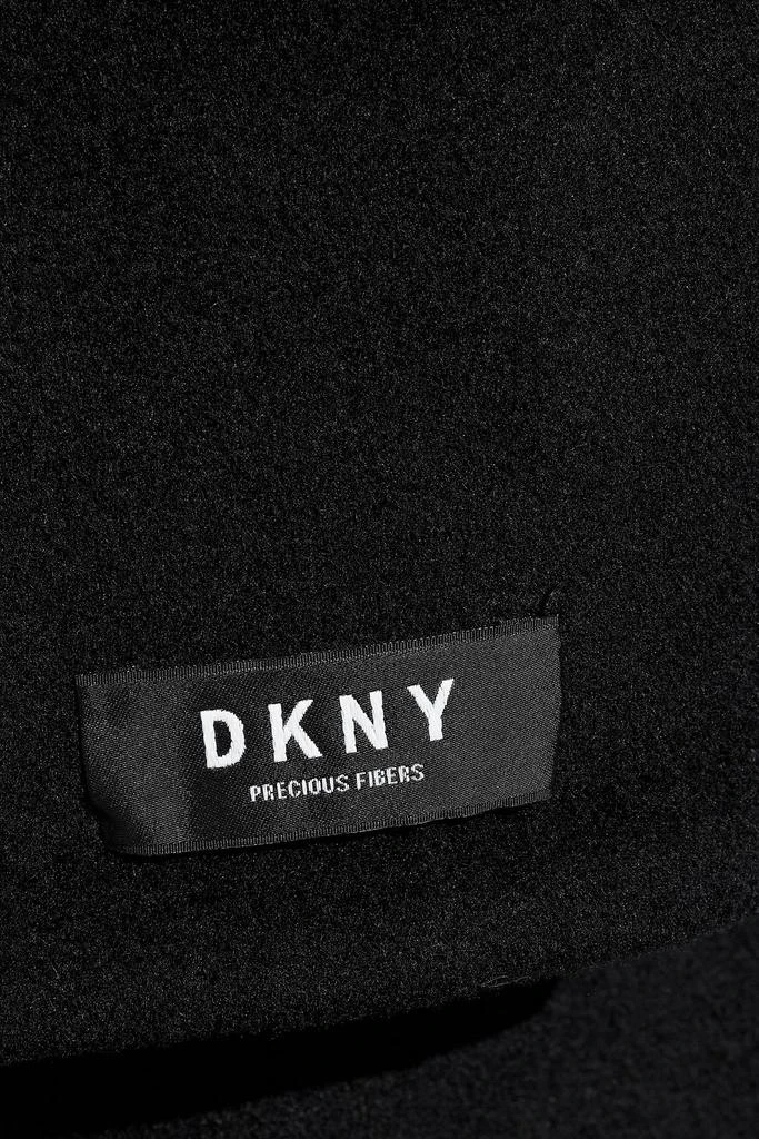 商品DKNY|Double-breasted belted wool-blend felt coat,价格¥601,第2张图片详细描述