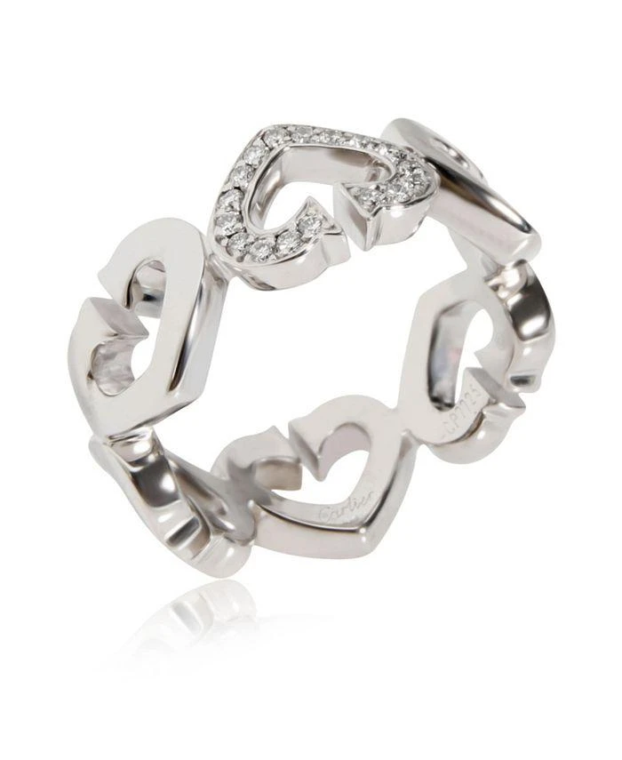 商品Cartier|Hearts and Symbols 18K White Gold Band,价格¥12915,第1张图片