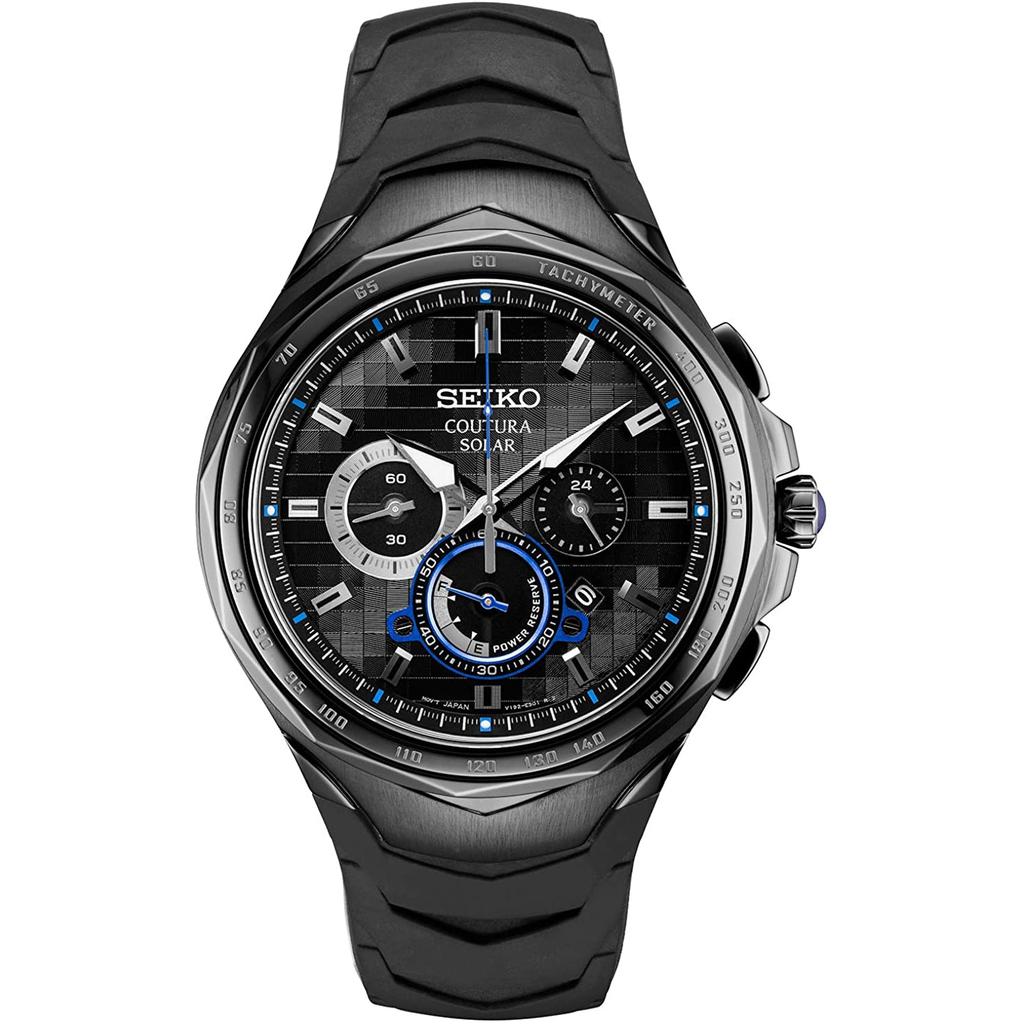 Seiko Men's Coutura Black Dial Watch商品第1张图片规格展示