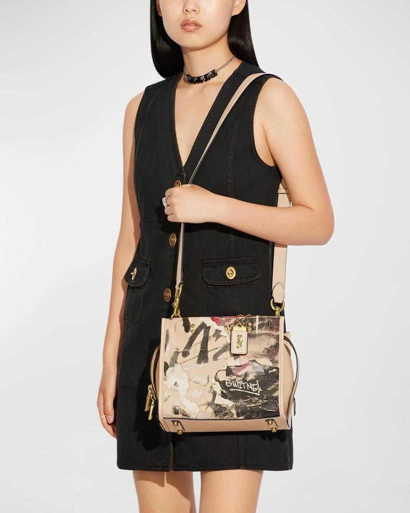 商品Coach|x Mint and Serf Rogue Graffiti Top-Handle Bag,价格¥6860,第2张图片详细描述