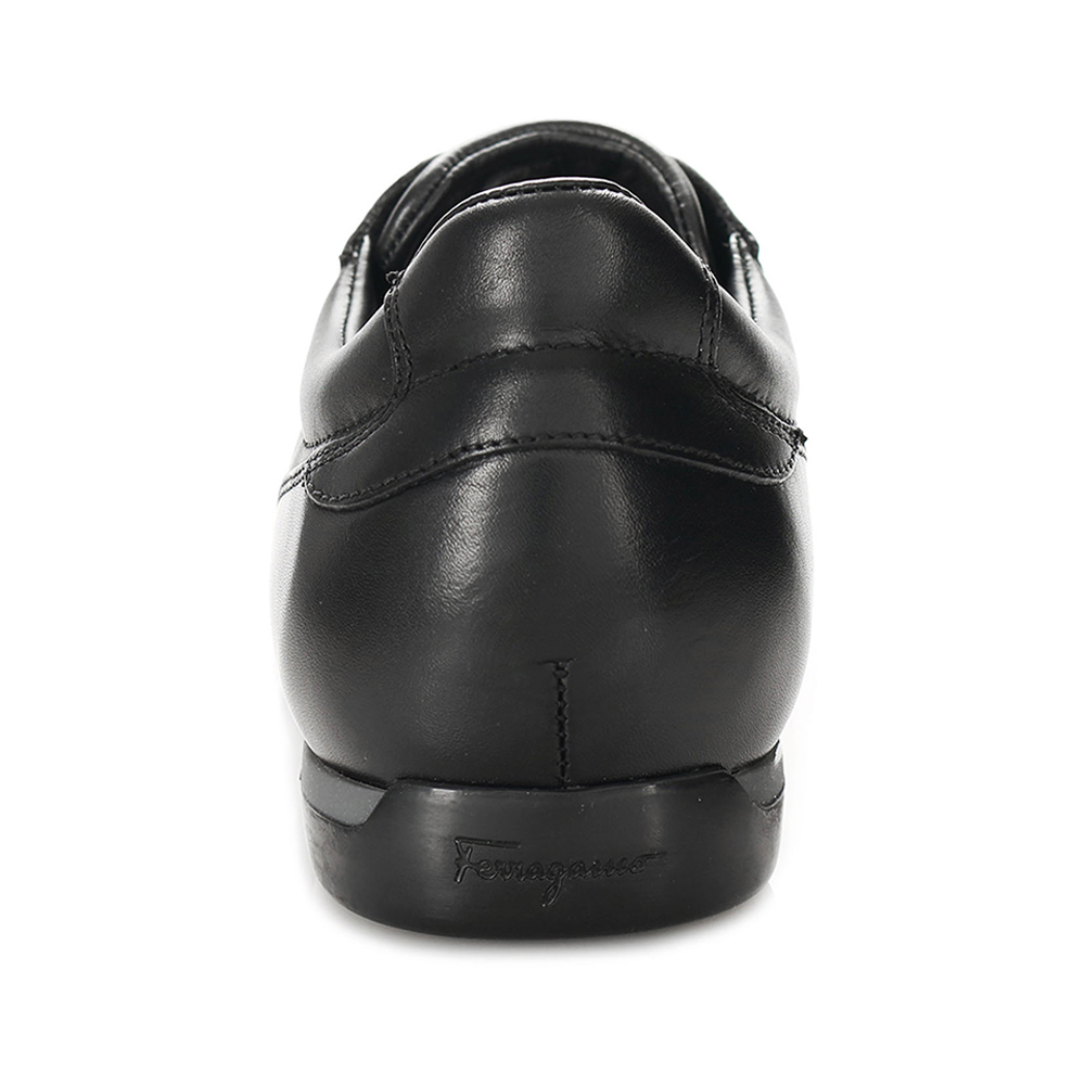 SALVATORE FERRAGAMO 男黑色男士系带鞋 0588185商品第3张图片规格展示
