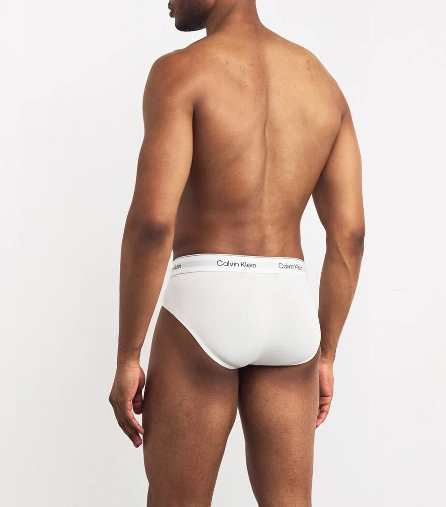 商品Calvin Klein|Cotton Stretch Icon Hip Briefs (Pack of 3),价格¥398,第3张图片详细描述