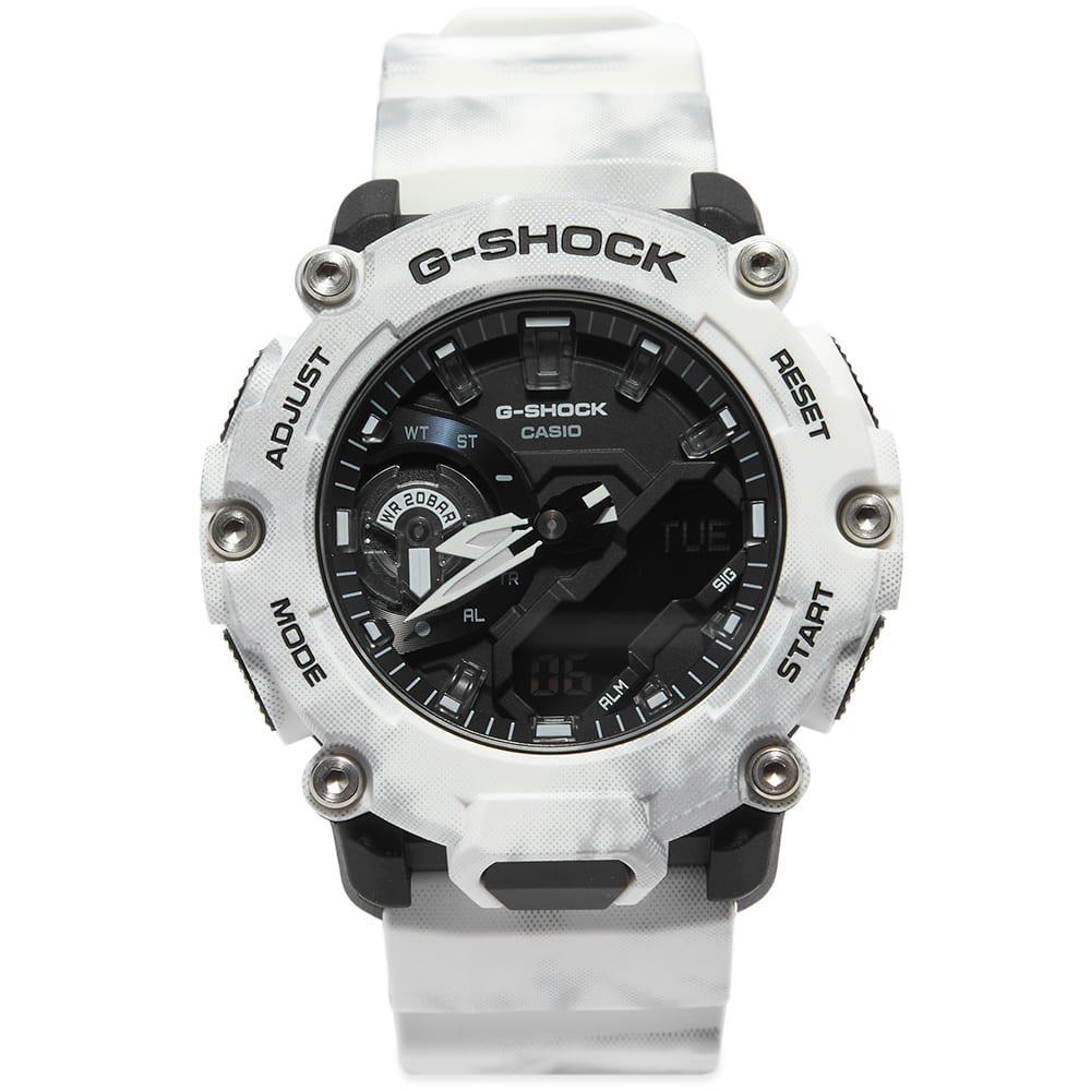 商品G-Shock|G-Shock GA-2200 Snow Camo Series,价格¥1177,第1张图片