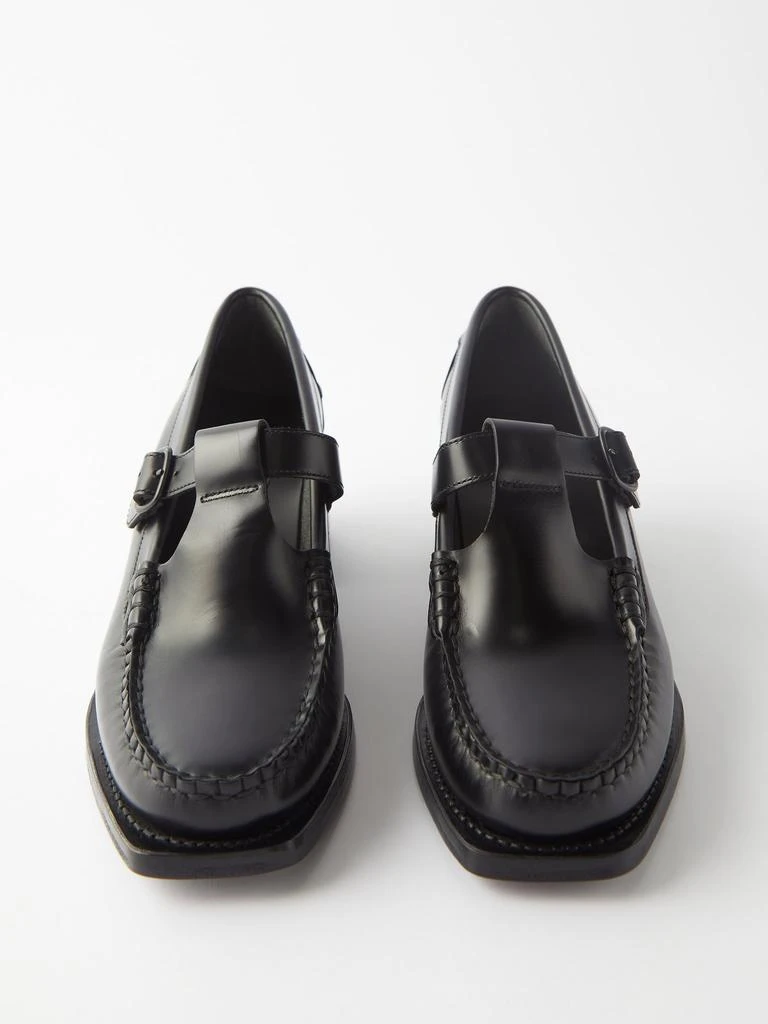 商品Hereu|Alber 20 T-bar leather loafers,价格¥2003,第5张图片详细描述