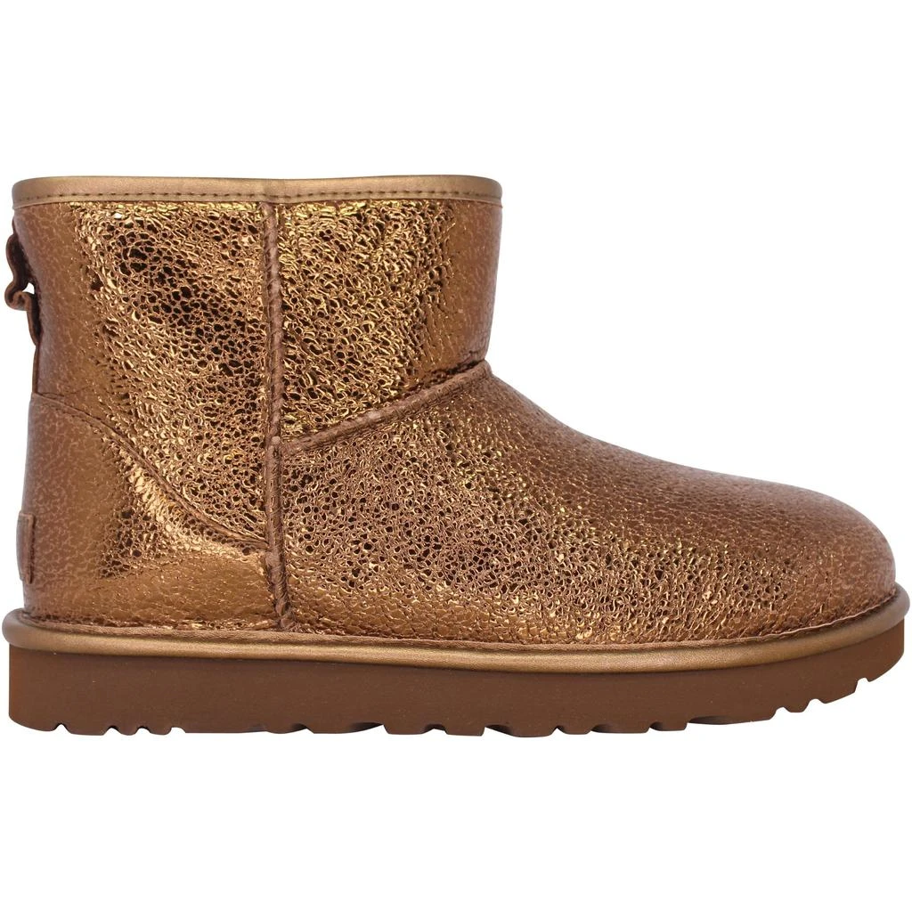 商品UGG|Ugg Classic Mini Metalllic Sparkle Brown  1125234 Women's,价格¥494,第1张图片