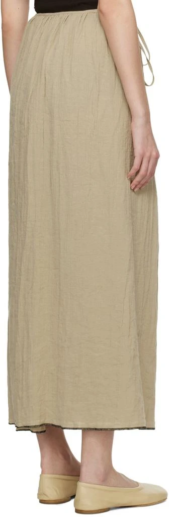 商品Baserange|Beige Shok Maxi Skirt,价格¥905,第3张图片详细描述