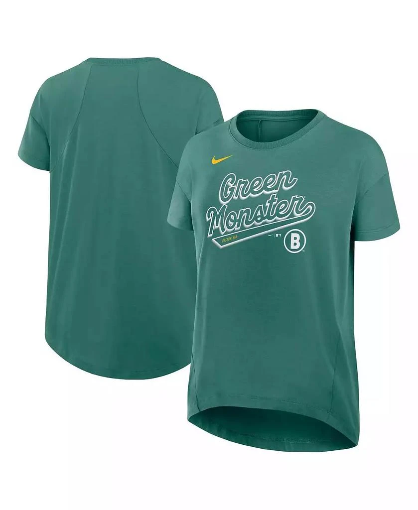 商品NIKE|Women's Green Boston Red Sox 2025 City Connect Flowy Fashion Tri-Blend Performance T-Shirt,价格¥335,第1张图片