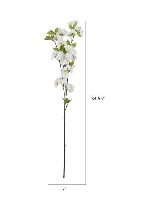 商品Vickerman|Cream Cherry Blossom Spray - Set of 3,价格¥398,第4张图片详细描述