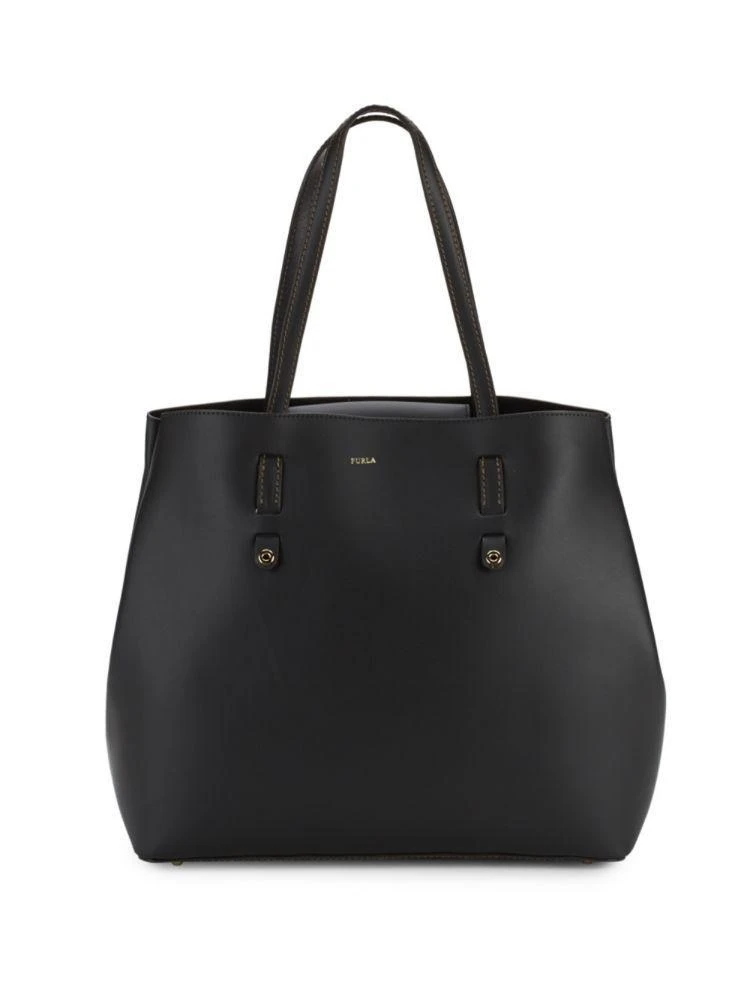 商品Furla|Vittoria Leather Tote,价格¥1651,第1张图片