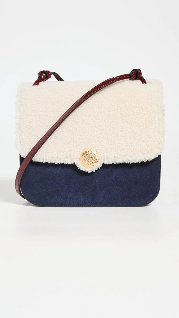 商品Staud|Staud Tess Shearling Crossbody Bag,价格¥1222,第2张图片详细描述