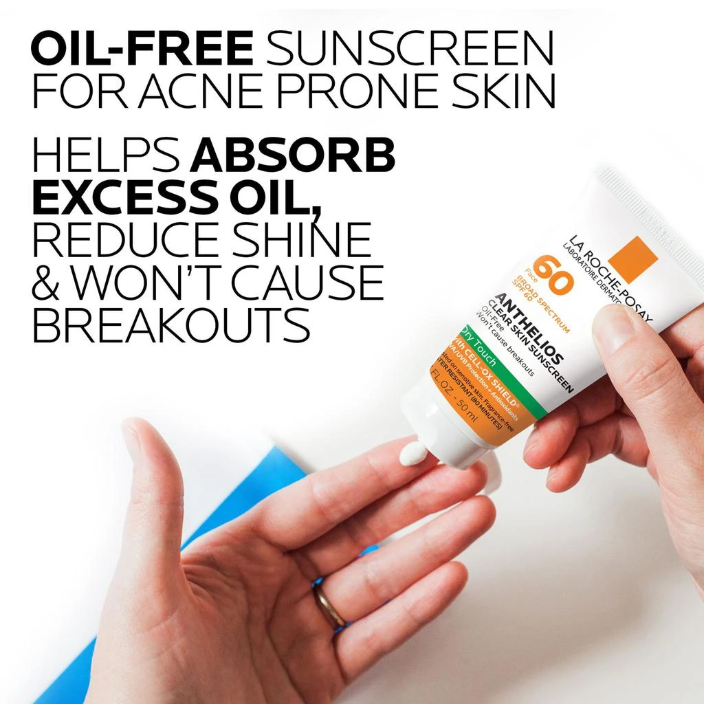 商品La Roche Posay|Anthelios Clear Skin Dry Touch Sunscreen SPF 60,价格¥151,第4张图片详细描述