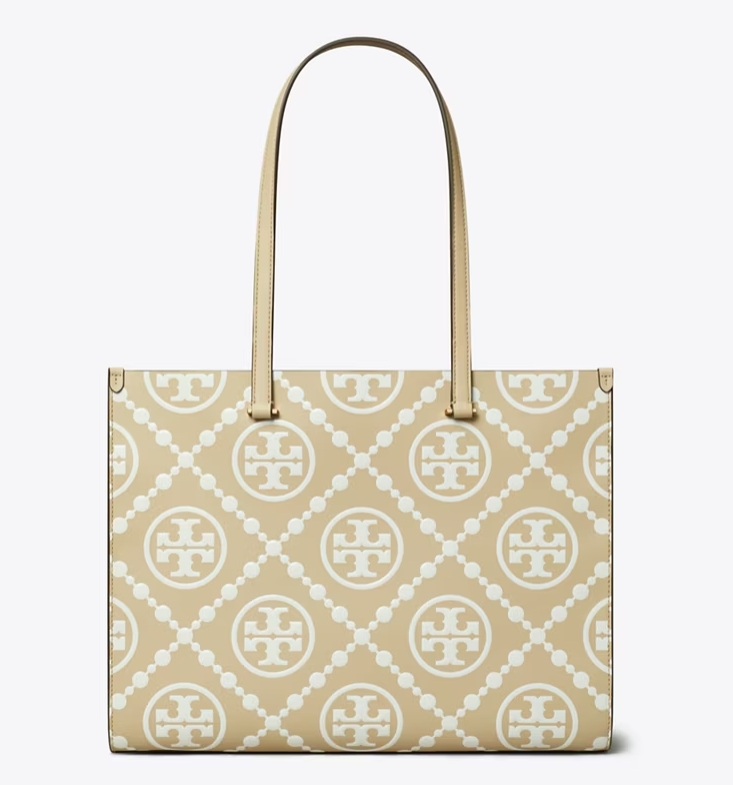 Tory Burch | 汤丽伯奇女士皮革一面深一面浅色手提单肩托特包（香港仓发货） 3588.75元 商品图片