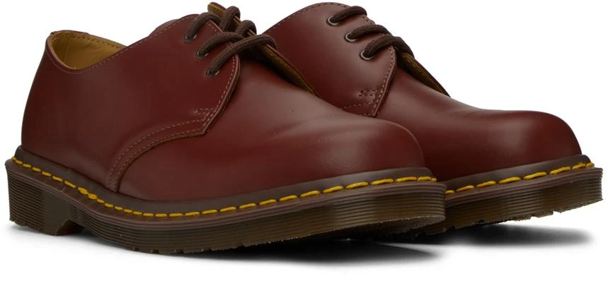 商品Dr. Martens|Burgundy 'Made In England' 1461 Vintage Oxfords,价格¥897,第4张图片详细描述