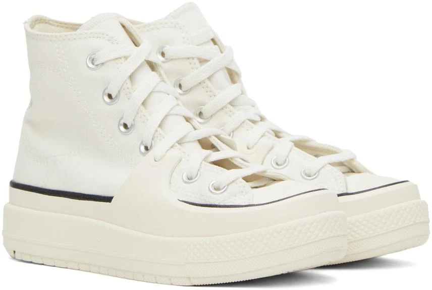 商品Converse|灰白色 All Star Construct 高帮运动鞋,价格¥862,第4张图片详细描述