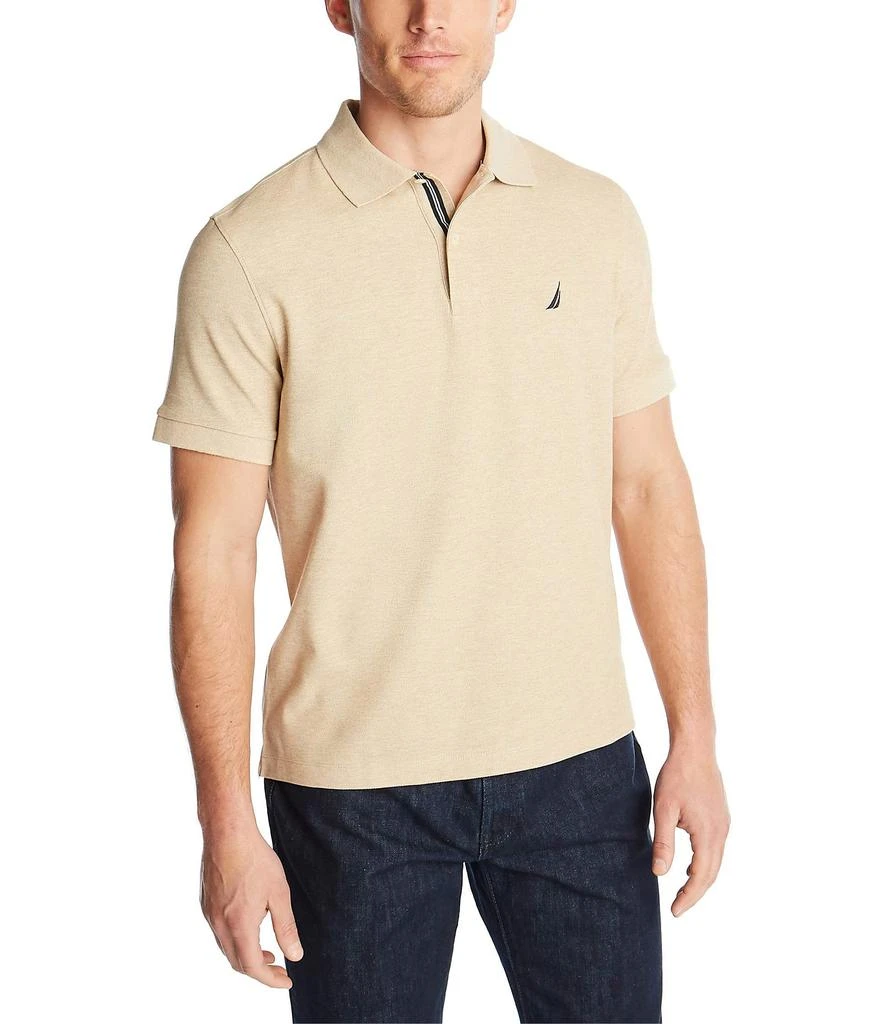 商品Nautica|Men's Classic Short Sleeve Solid Polo Shirt,价格¥194,第1张图片