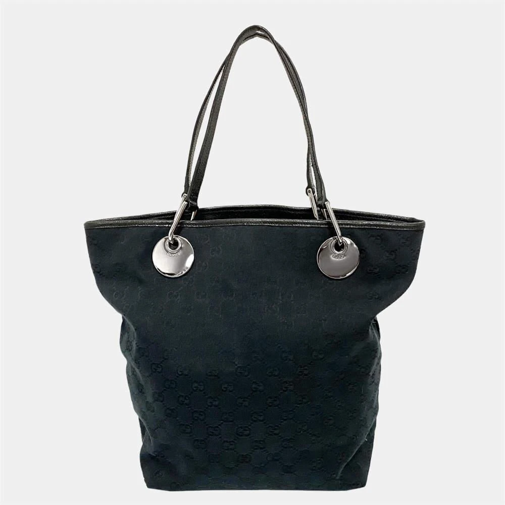 商品[二手商品] Gucci|Gucci Black Eclipse GG Canvas Tote ,价格¥3318,第1张图片