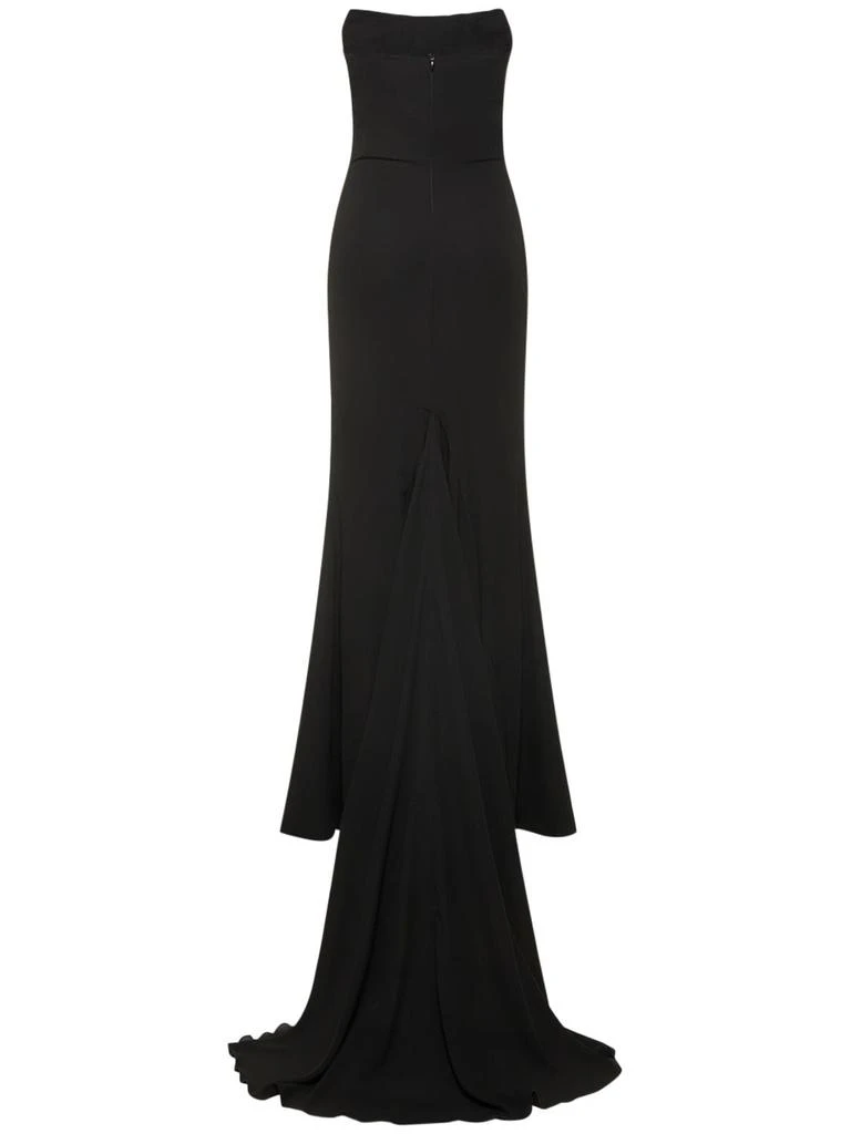 商品GIUSEPPE DI MORABITO|Crepe Georgette Strapless Long Dress,价格¥4591,第4张图片详细描述