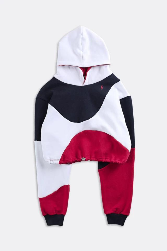 商品Ralph Lauren|Frankie Collective Rework Polo Wave Crop Sweatshirt 001,价格¥1057,第1张图片